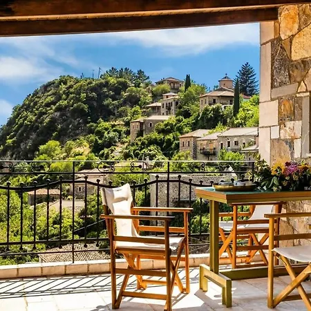 Stemnitsa Stone Residence - Comfy Mountain Getaway Buitenkant foto